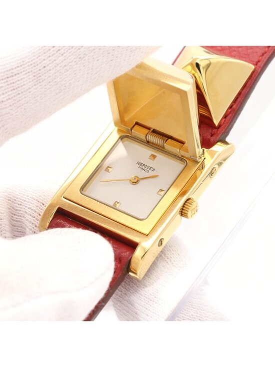 Hermes Medall Quartz Watch display picture 2